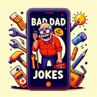 Unleash cheesy humor with Bad Dad Jokes! Pick a theme, get ready for dad joke glory, and let the laughs roll in.  Your pocketful of cringe awaits.